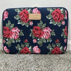 Canvas Laptop 16 inch Floral Sleeve